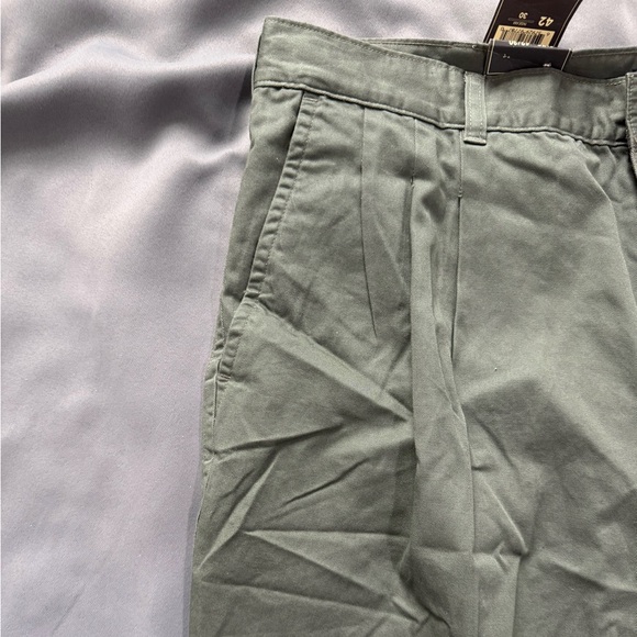 Haggar Men's Comfort Fit Khakis - Gray - Picture 4 of 10